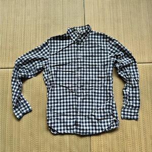 J. Crew Blue White Shirt, M Slim